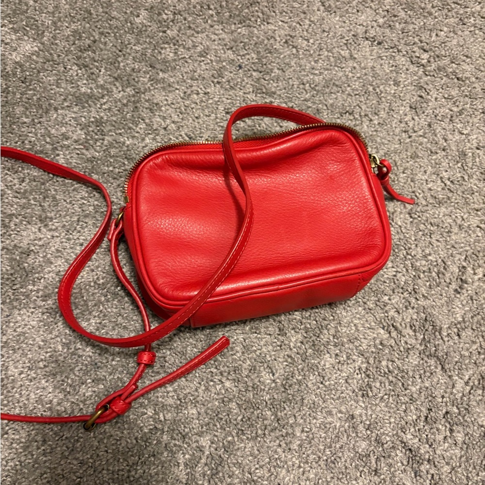 Elegant Red Crossbody Bag